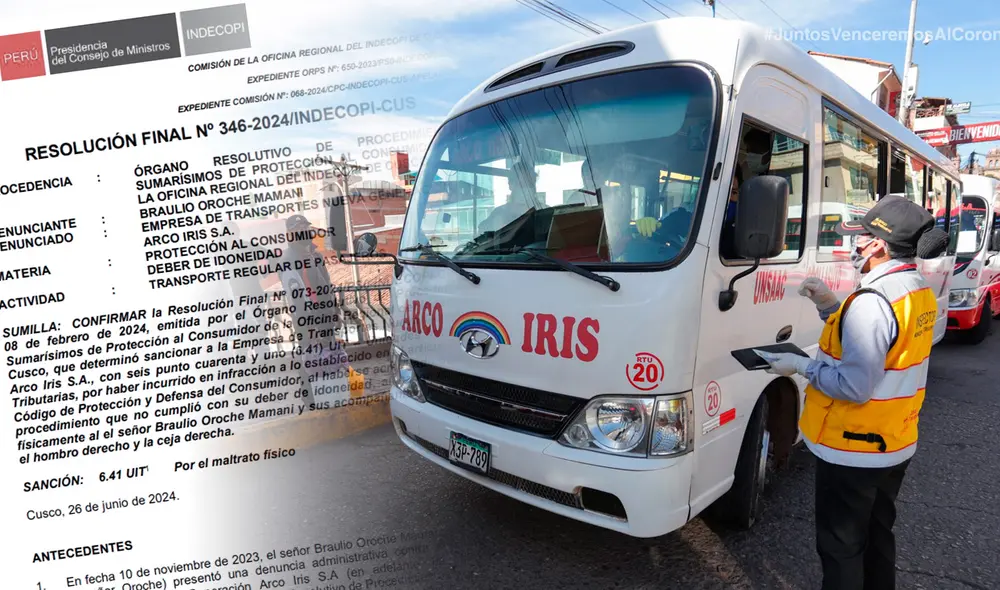 El chofer desfiguró el rostro del esposo de la mujer agraviada. Foto: composición LR/difusión