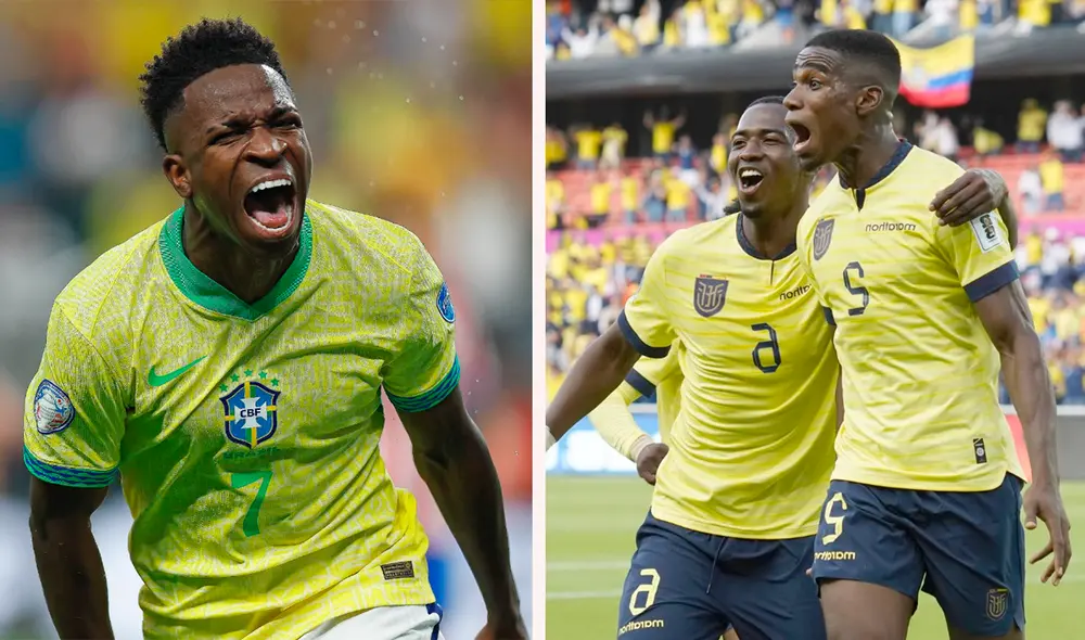 Brasil vs. Ecuador se jugará a partir de las 8.00 p. m. Foto: composición LR/Instagram.