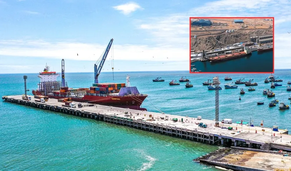 El Puerto de Matarani fue inaugurado oficialmente el 4 de octubre de 1947. Foto: Andina/LR El Puerto de Matarani fue inaugurado oficialmente el 4 de octubre de 1947. Foto: Andina/LR