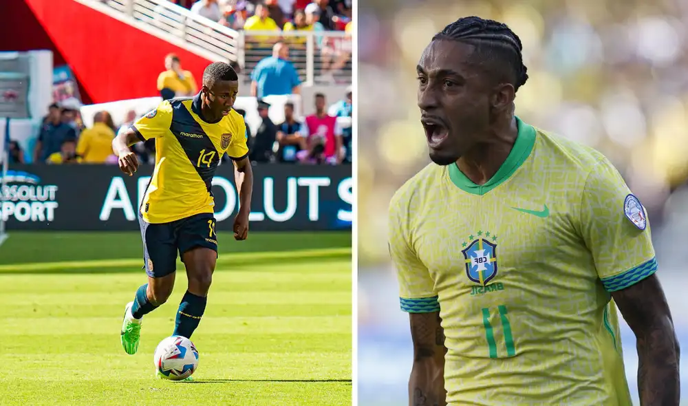 Brasil y Ecuador se enfrentan por la jornada 7 de las Eliminatorias 2026. Foto: composición LR/@LaTri/@CBF_Futebol/X