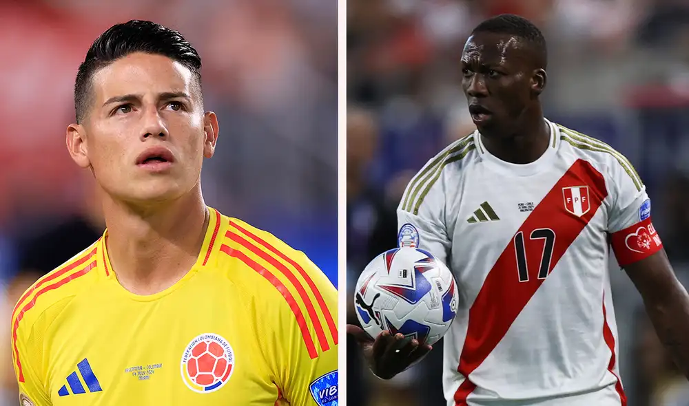 Colombia vs. Perú se jugará a partir de las 8.30 p. m. Foto: composición LR/AFP