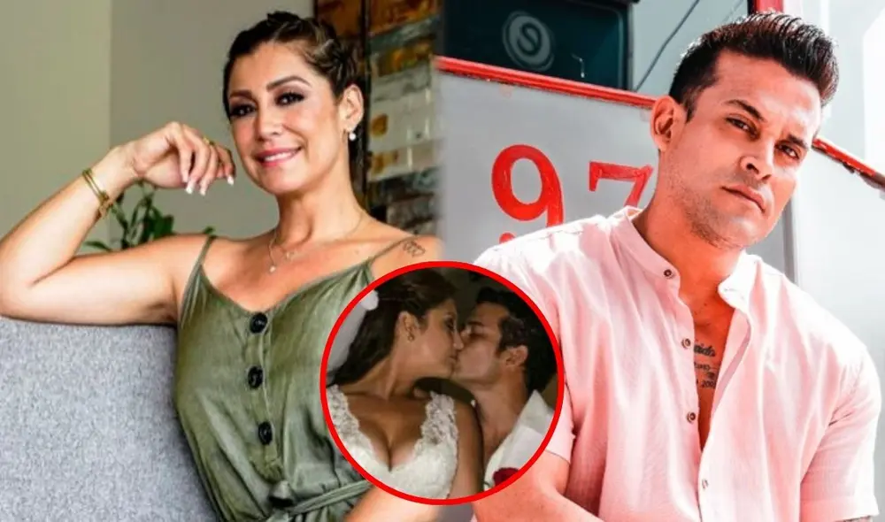 Karla Tarazona no descarta boda con Christian Domínguez. Foto: composición LR