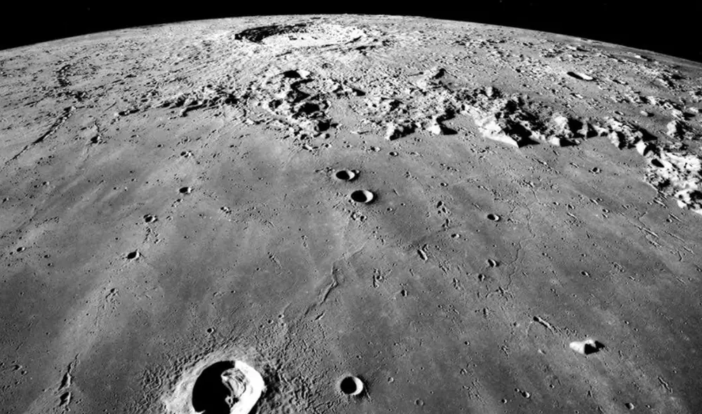 Anteriores estudios sostenían que la actividad volcánica en la Luna se detuvo hace, por lo menos, mil millones de años.  Foto: NASA