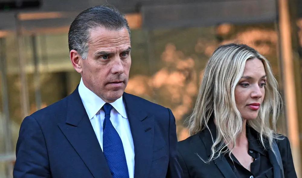 Hunter Biden, de 54 años, dejó de pagar 1,4 millones de dólares en impuestos durante la década pasada. Foto: AFP Hunter Biden, de 54 años, dejó de pagar 1,4 millones de dólares en impuestos durante la década pasada. Foto: AFP