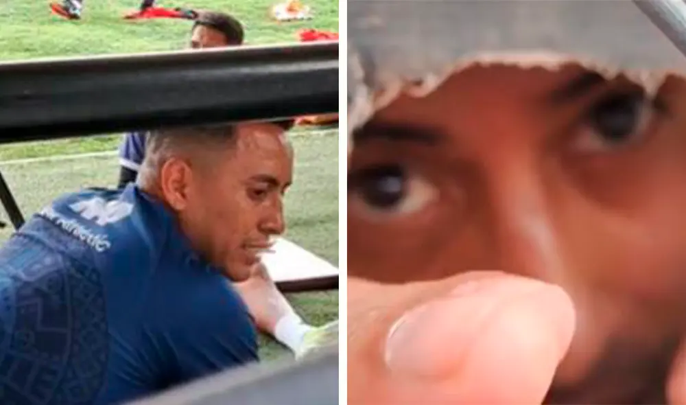 Cristian Díaz quiere recuperar la mejor versión de Christian Cueva. Foto: composición LR/captura de 'Radio la Timba'