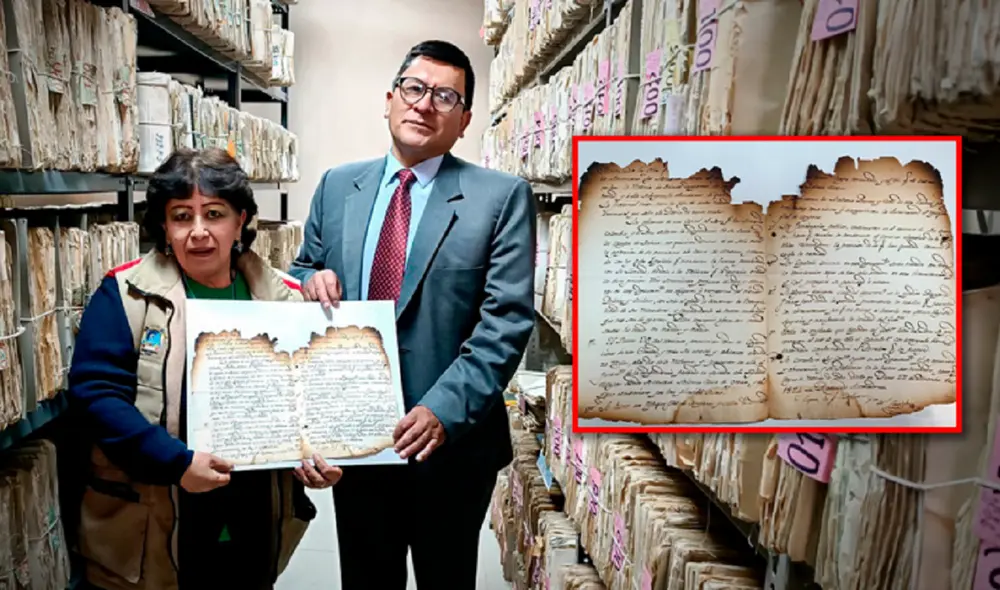 Documento podría reescribir la historia de la independencia de Puno. Foto: Liubomir Fernendez LR