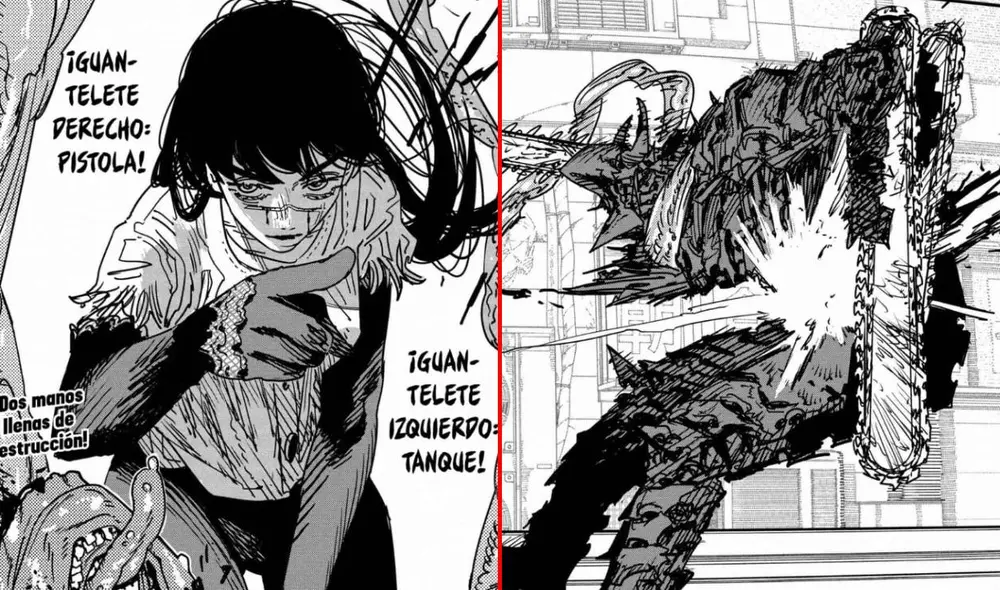 ‘Chainsaw Man 177’ podría contarnos más acerca de Yoru, quien sería madre del Demonio Pistola. Foto: composición LR/Manga Plus