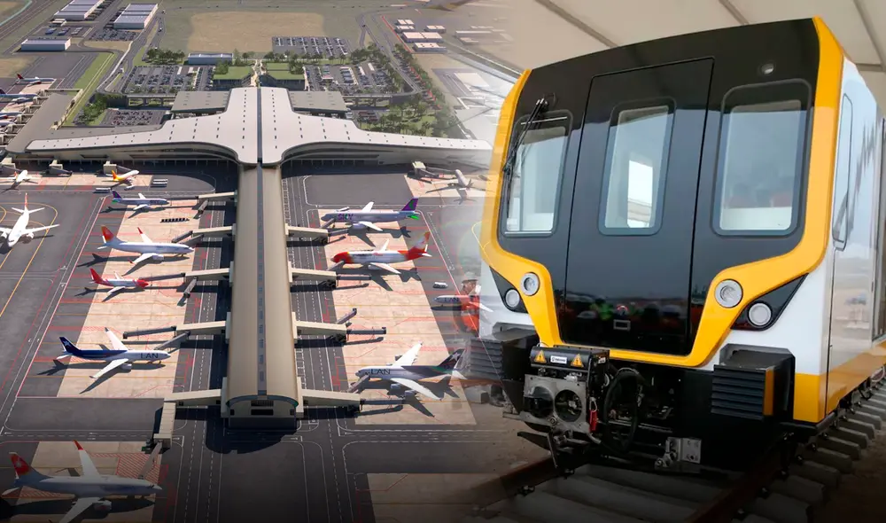 El aeropuerto Jorge Chávez contará con una estación subterránea del Metro de Lima. Foto: Composición LR El aeropuerto Jorge Chávez contará con una estación subterránea del Metro de Lima. Foto: Composición LR