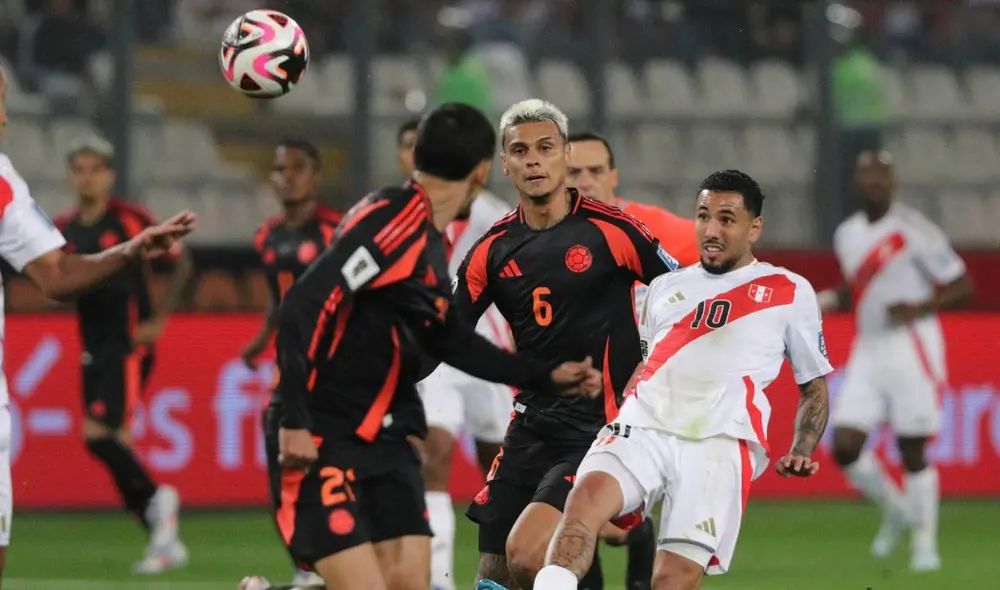 Perú enfrentó a Colombia en el Nacional por la fecha 7 de las Eliminatorias Sudamericanas. Foto: La República/Luis Jiménez Perú enfrentó a Colombia en el Nacional por la fecha 7 de las Eliminatorias Sudamericanas. Foto: La República/Luis Jiménez