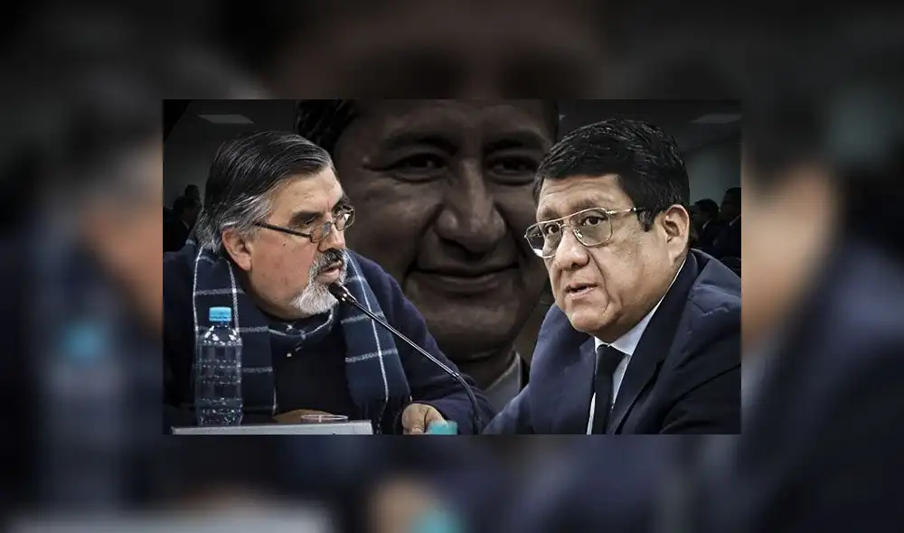 Alex Paredes y Héctor Ventura con intervenciones dudosas en lugar de investigar a fondo al prófugo Vladimir Cerrón. (Foto composición: La República).