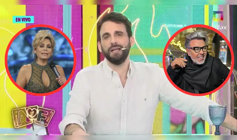 Rodrigo González señala a Gisela Valcárcel de ser "íntima" de Andrés Hurtado. Foto: Composición LR