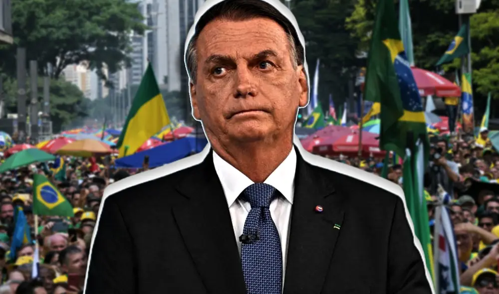 Jair Bolsonaro, expresidente de Brasil, continúa su campaña para posicionar a sus aliados. Foto: composición LR/AFP