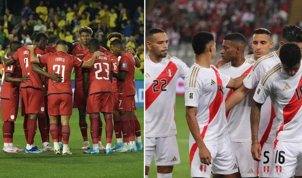 La selección peruana se ubica en la última posición de las Eliminatorias 2026 con 3 puntos. Foto: composición LR/La Tri/Luis Jiménez/La República
