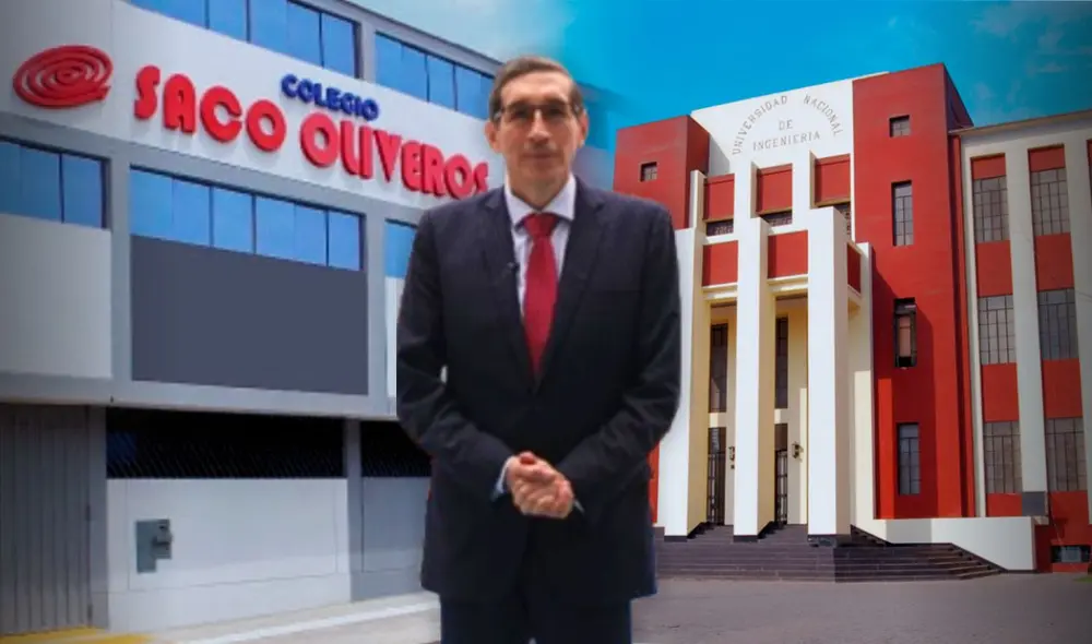 El ingeniero de la UNI que fundó Saco Oliveros, el colegio con más medallas internacionales: inició con 2 aulas y 38 alumnos. Foto: composición LR / Saco Oliveros / UNI