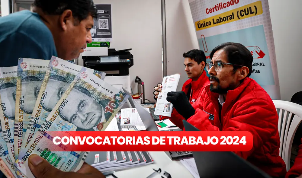 Para esta segunda semana de septiembre, diversas entidades del Estado vienen ofreciendo empleos con sueldos atractivos y requisitos flexibles. Foto: composición LR/MTPE