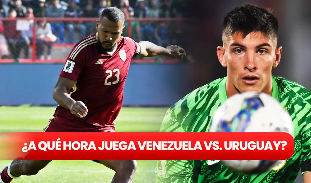 Venezuela jugará en el Estadio Monumental de Maturín ante Uruguay este martes 10 de septiembre. Foto: composición LR