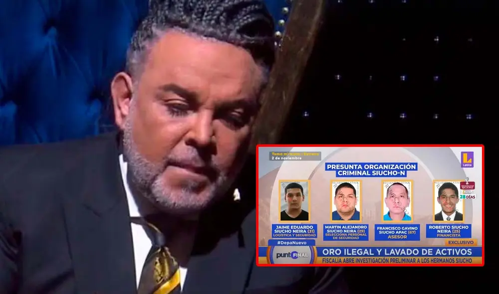 Andrés Hurtado es investigado por su nexo con la familia Siucho. Foto: Composición LR/Captura/Panamericana/Captura/Latina TV Andrés Hurtado es investigado por su nexo con la familia Siucho. Foto: Composición LR/Captura/Panamericana/Captura/Latina TV