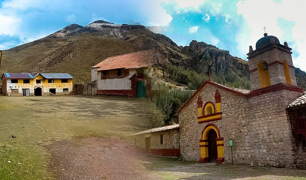 El pueblo fantasma de Huancavelica se encuentra en el corazón de la sierra central del Perú. Foto: composición LR