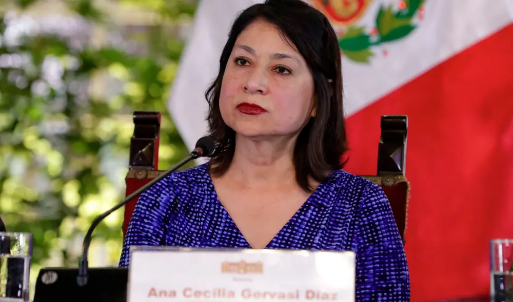 Gervasi fue predecesora de González-Olaechea. Foto: Andina Gervasi fue predecesora de González-Olaechea. Foto: Andina