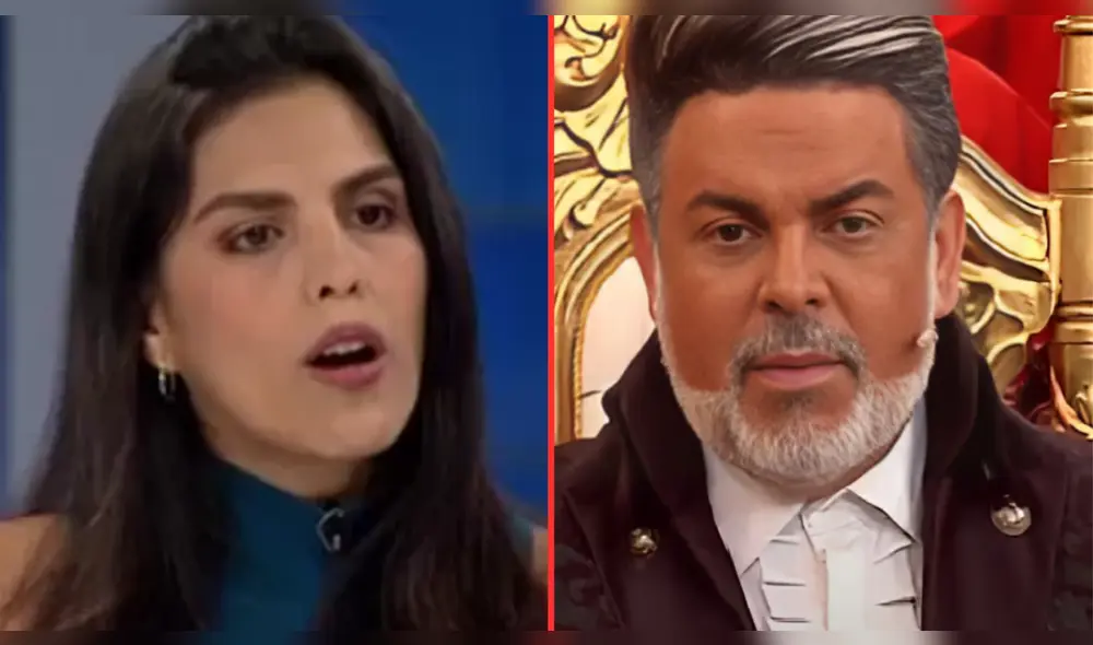 La periodista lanzó una dura advertencia al presentador de entretenimiento. Foto: Composición LR/Panamerica TV/Canal N