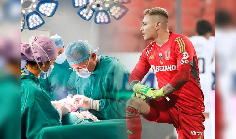 Futbolista, Cristóbal Campos, sufrió la amputación y luego fue operado para reimplantar su pie derecho. Foto: Composición LR/HNN/PrensChile