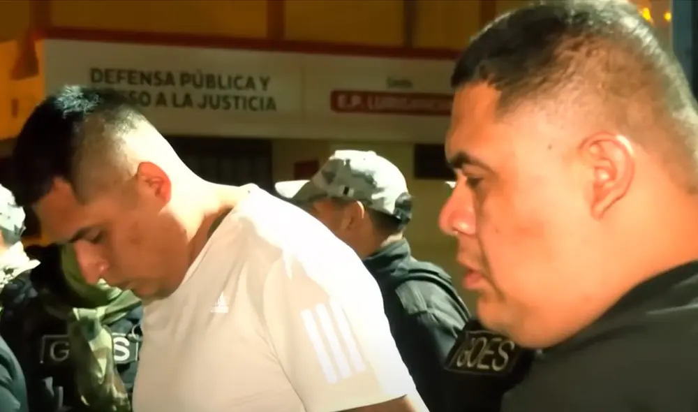 El traslado se realizó en horas de la madrugada. Foto: captura Panamericana TV