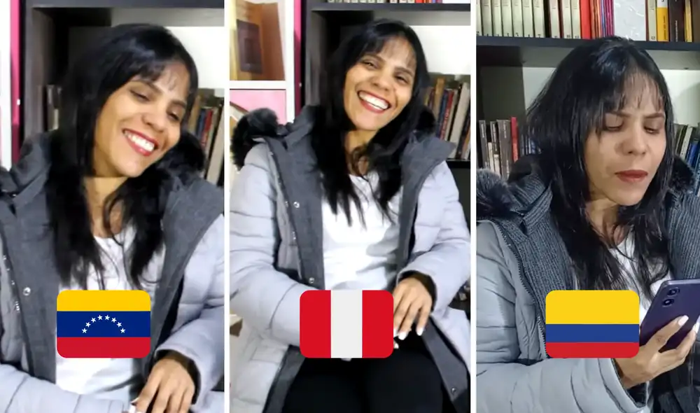 La venezola escribe poemas y en futuro le gustaría poder publicarlo. Foto: composición LR/Orgullo lambayecano/YouTube