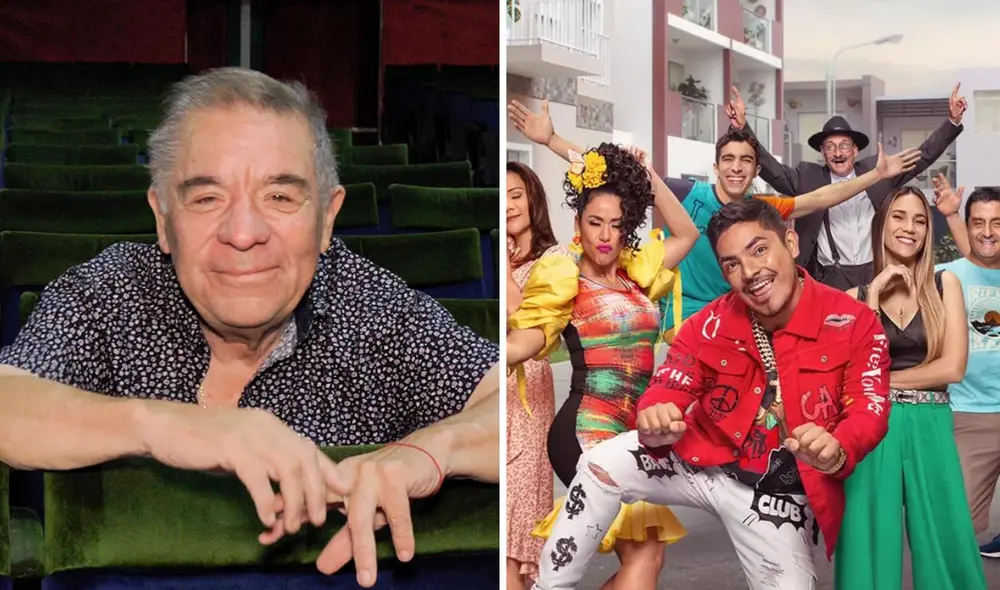 Alejandro Pinedo, tiktoker anuncia a Efraín Aguilar como productor de nueva novela en Bolivia. Foto: composición LR/ América TV