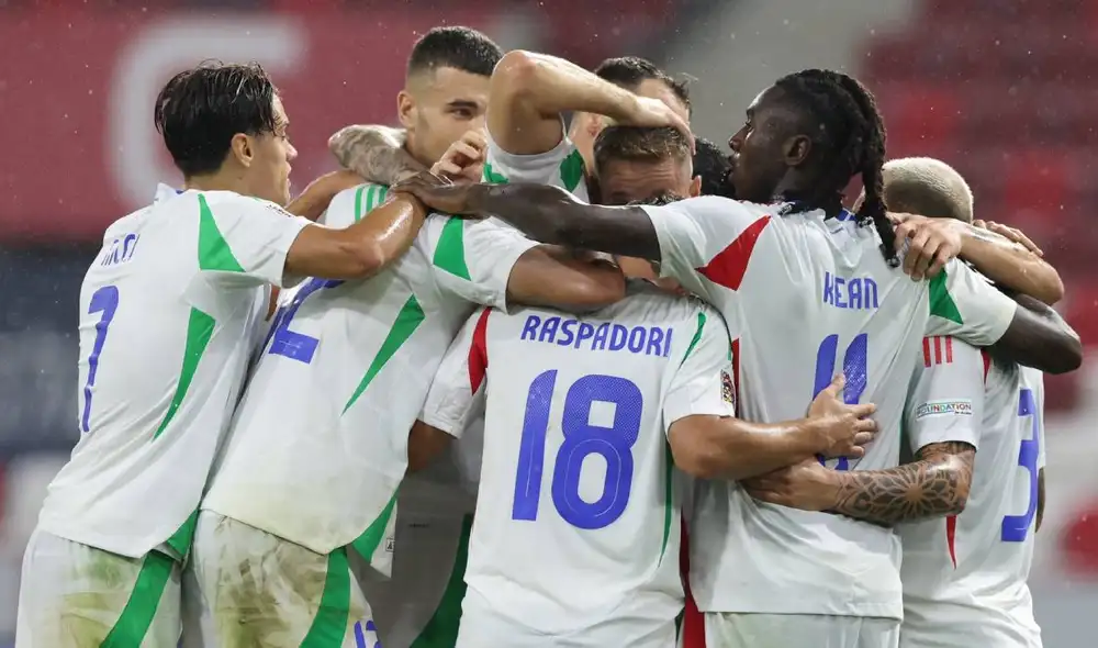 La selección italiana sumó su segunda victoria por la UEFA Nations League. Foto: La Nazionale
