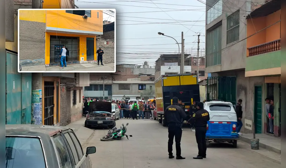 Enfrentamiento entre hombres armados en Villa María del Triunfo. Foto: composición LR/difusión.