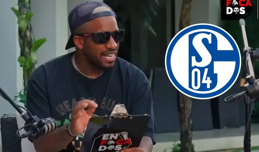 Jefferson Farfán jurgó en el Schalke 04 tras triunfar en el PSV Eindhoven. Foto: composición LR/captura de 'Enfocados'