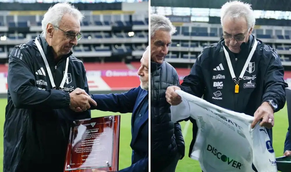 Jorge Fossati dirigió a LDU Quito en su paso por el fútbol ecuatoriano. Foto: composición LR/FPF