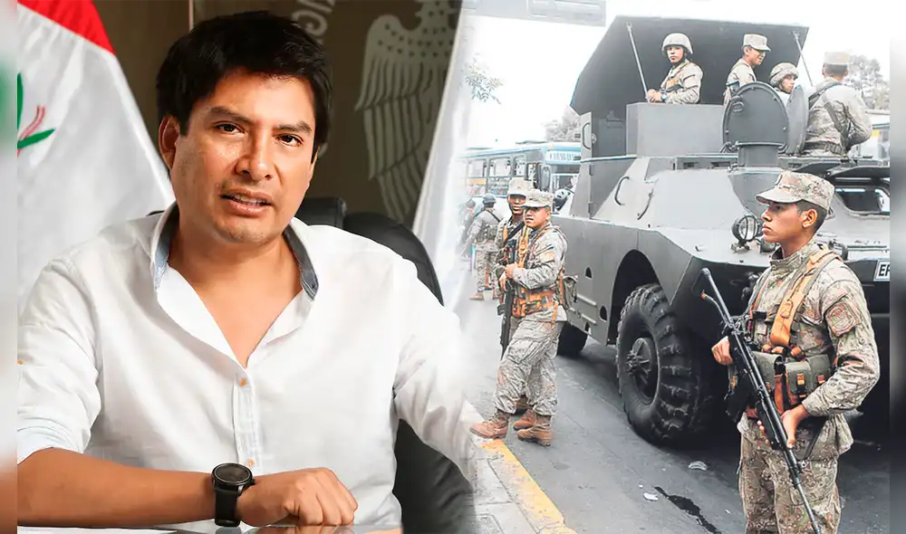 Alcalde de San Juan de Lurigancho, solicita la presencia de las FF.AA. para combatir sicariato. Foto: composición LR/difusión.