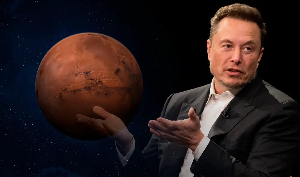 Elon Musk revela fecha y precio para viajar a Marte con su primera tripulación espacial | Composición: Iván Salcedo
