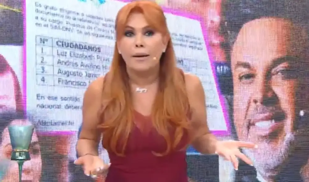 Magaly Medina se desvincula de Andrés Hurtado y aborda sus propios juicios. Foto: Magaly TV, la firme