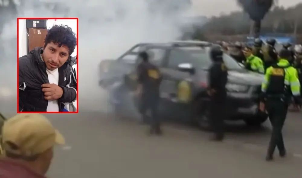 El pescador fue agredido por los oficiales, quienes incluso lanzaron un gas lacrimógeno en el lugar donde él se encontraba. Foto: difusión El pescador fue agredido por los oficiales, quienes incluso lanzaron un gas lacrimógeno en el lugar donde él se encontraba. Foto: difusión