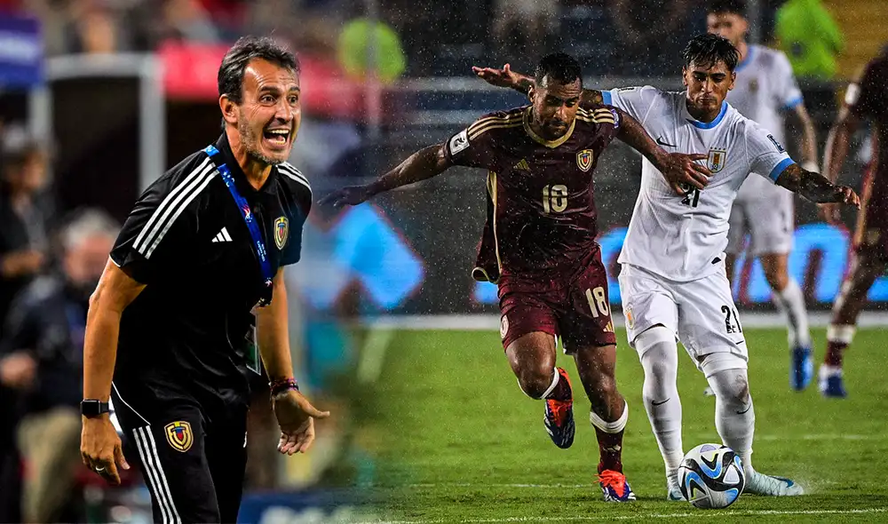 La Vinotinto tenía que hacer respetar su casa, pero la falta de gol 'salvo' a Uruguay. Foto: composición LR/AFP