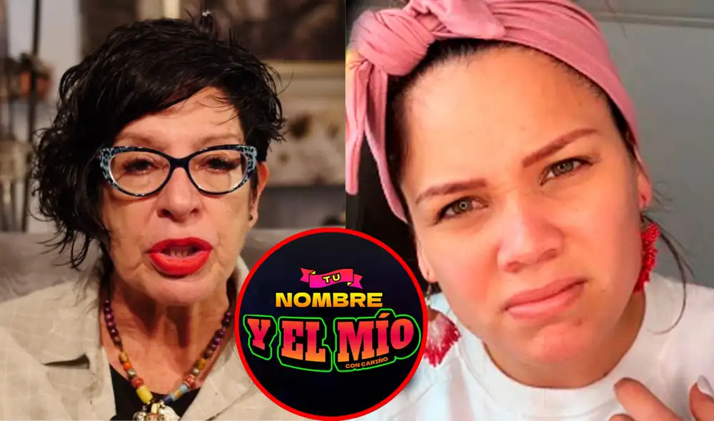 Andrea San Martín amenazó con demandar si decían mentiras de su romance con Deyvis Orosco en 'Tu nombre y el mío'. Foto: Composición LR/Captura Youtube/Andrea San Martín/Tu nombre y el mío/Instagram