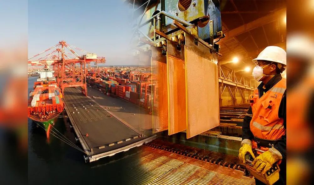 Exportación de cobre peruano se ha visto beneficiado en los últimos 12 meses. Foto: Composición LR/Andina.