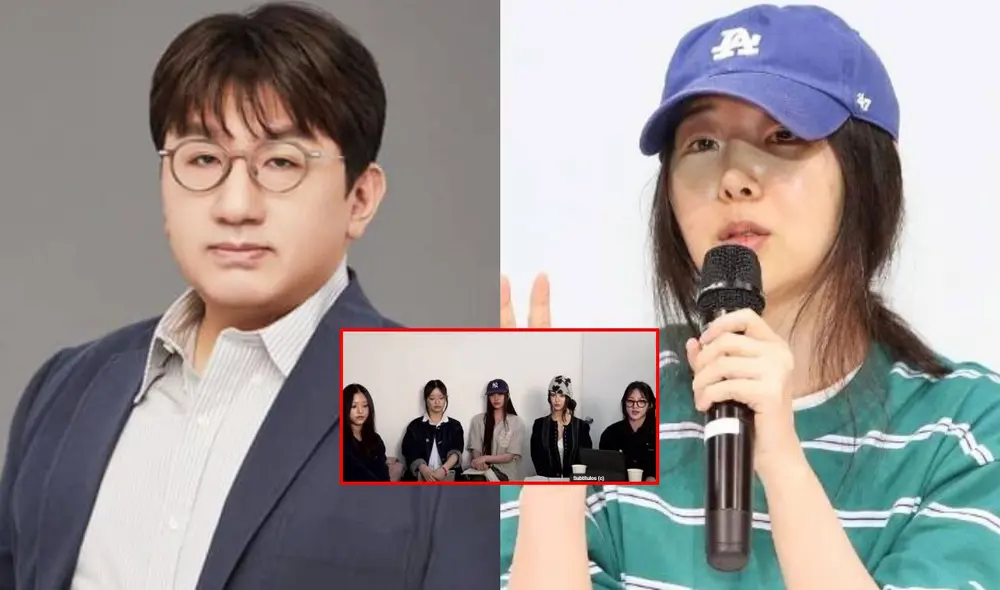 NewJeans: HYBE despidió a Min Hee Jin como CEO de ADOR a finales de agosto de 2024. Foto: composición LR/HYBE/Naver