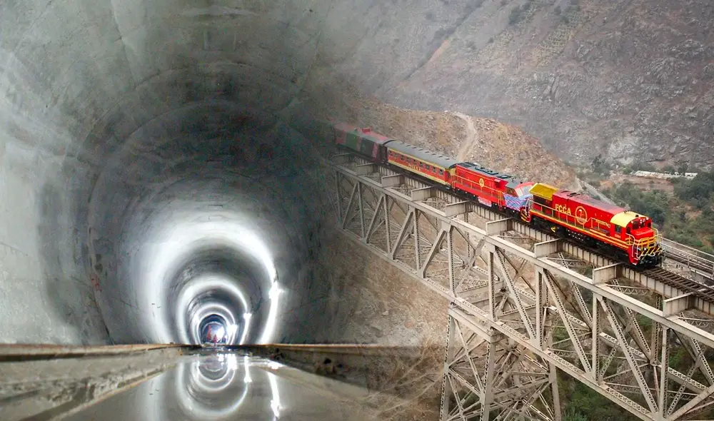 El túnel trasandino aún no se encuentra en funcionamiento. Foto: composición de Gerson Cardoso/La República/Andina