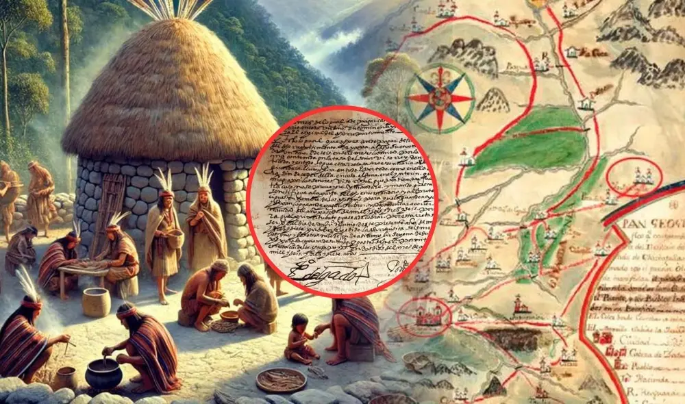 Investigadores descubren lengua desconocida que sobrevivió a la dominación incaica y española: era hablada por pueblo fundado en el 800 d.C. Foto: composición LR / ChatGPT / Andina Investigadores descubren lengua desconocida que sobrevivió a la dominación incaica y española: era hablada por pueblo fundado en el 800 d.C. Foto: composición LR / ChatGPT / Andina