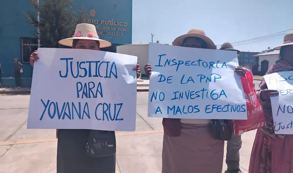 Mujer asegura que la Fiscalía no acelera la investigación. Foto: Cinthia Álvares/La República