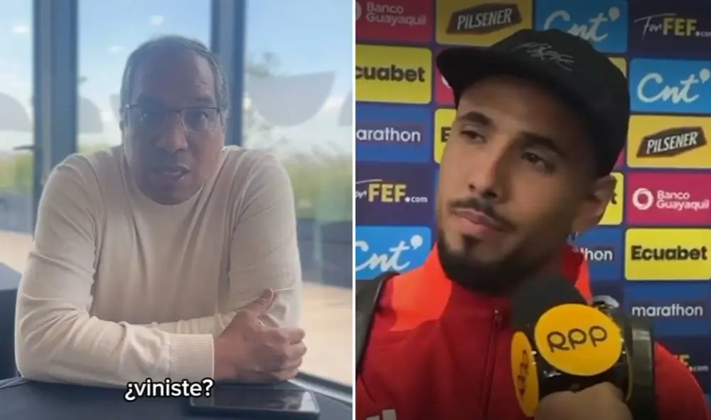 Sergio Peña fue titular con Perú ante Ecuador. Foto: composición LR/captura de Alan Diez/captura de RPP Sergio Peña fue titular con Perú ante Ecuador. Foto: composición LR/captura de Alan Diez/captura de RPP