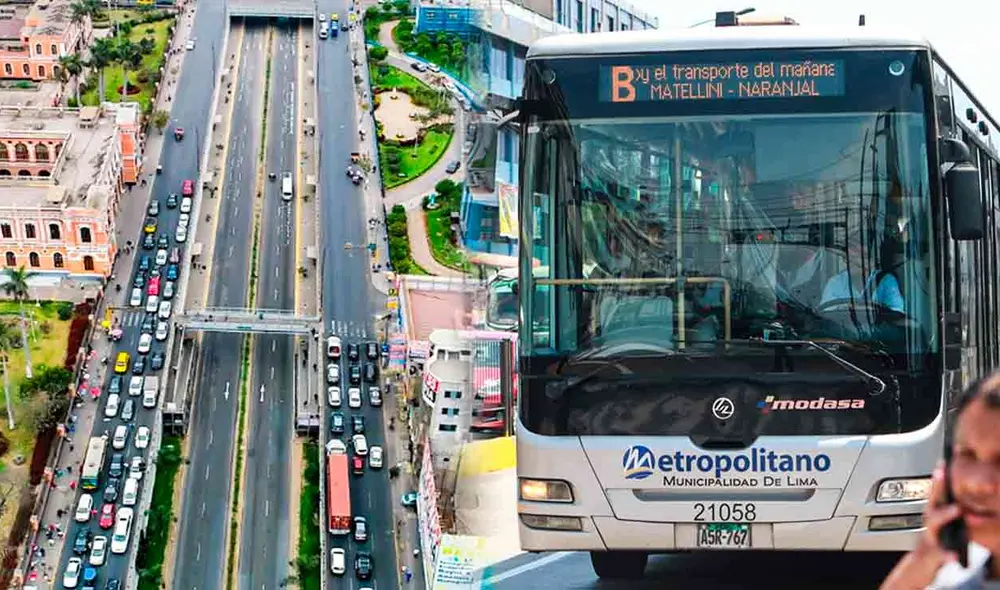 El proyecto, anunciado por el alcalde Rafael López Aliaga, busca habilitar un solo viaje intermodal. Foto: composición LR/difusión