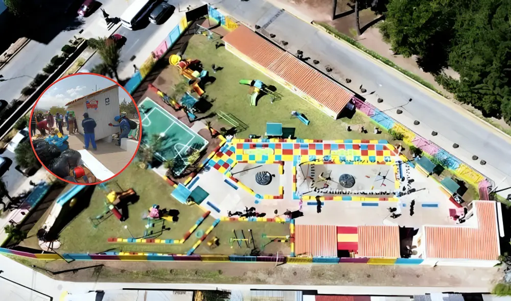 Municipalidad de Cuso interviene el parque Mariscal Gamarra sin avisar a los directivos que administran este espacio público.