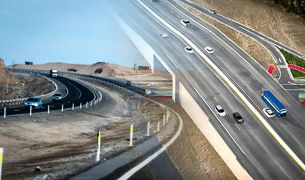 El MTC anuncia construcción del Intercambio Vial Bujama en Mala. Foto: composición LR El MTC anuncia construcción del Intercambio Vial Bujama en Mala. Foto: composición LR