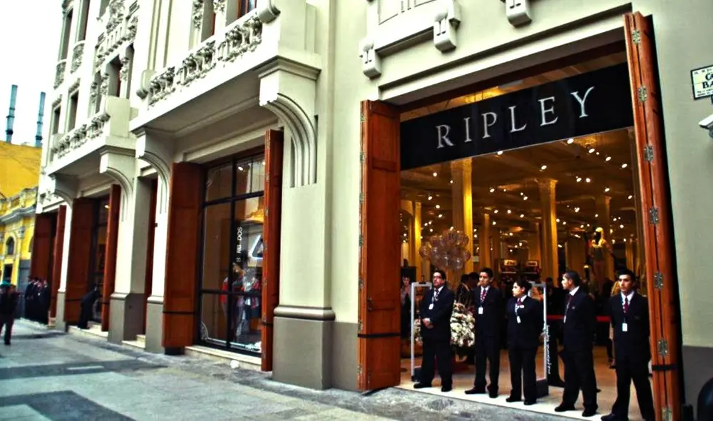 Ripley también otra de sus tiendas en provincia. Foto: Facebook 20 sobre 20 Producciones