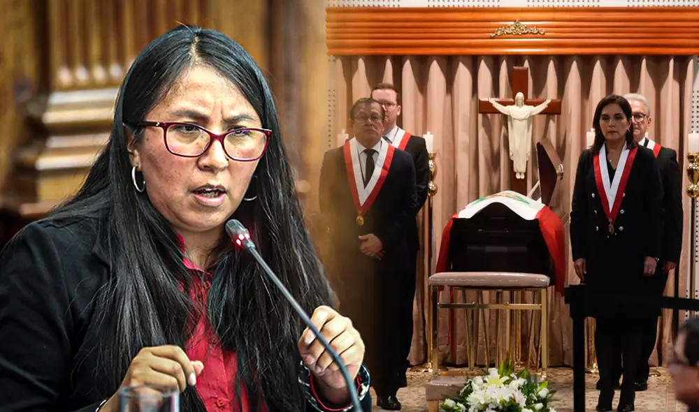 Ruth Luque contra el duelo nacional por el fallecimiento de Alberto Fujimori. Foto: La República/John Reyes Ruth Luque contra el duelo nacional por el fallecimiento de Alberto Fujimori. Foto: La República/John Reyes