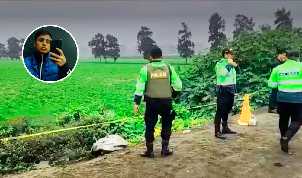El cuerpo de Jairo fue encontrado en Panamericana Norte. Foto: captura América TV El cuerpo de Jairo fue encontrado en Panamericana Norte. Foto: captura América TV